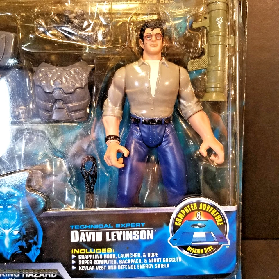 Trendmasters Id4 Independence Day David Levinson Action Figure 1996