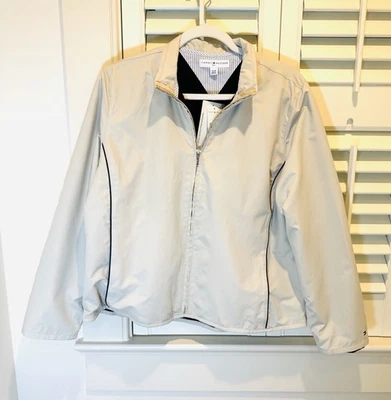 Chaqueta Tommy Hilfiger Bronceada Golf Cremallera Completa Talla XL Mujer Nueva con Etiquetas Foto 1 de 4