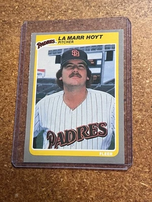 1985 Fleer Update Baseball # U-58 LaMarr Hoyt - Image 1 of 2