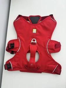 Ruffwear Web Master Dog Harness With Handle - Red - Size Medium Webmaster New - Picture 1 of 4