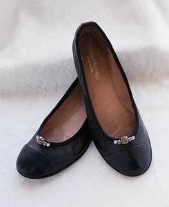 Zapatos planos MICHAEL PASINKOFF Italia Little Eric estrás $130 eu-34 / us-2.5 - Imagen 1 de 10