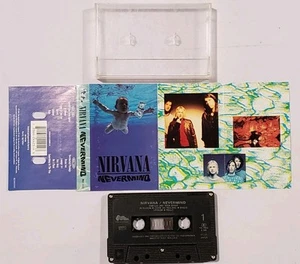 Nirvana Nevermind Cassette Rare Black Tape 1991 Vintage Authentic - Picture 1 of 9
