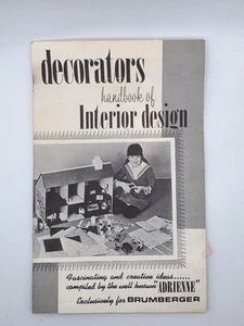 Brumberger • Wooden Dollhouse No. 775 • Decorators Handbook of Interior Design - Picture 1 of 8