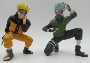 Naruto und Kakashi Hatake Action Figuren Einwegfiguren nur Ständer fehlen - Bild 1 von 14