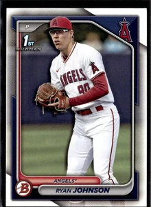 2024 Bowman Bozza Carta Ryan Johnson Los Angeles Angels #BD-41 Lotto 27 Carte - Foto 1 di 2