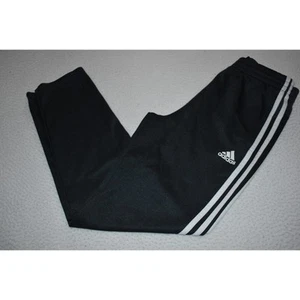 Adidas Gym Pants Joggers Kids Boys Size Large Youth Gray With Pockets - Picture 1 of 7