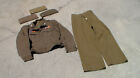 Old WW2 - Korean War era Dress Uniform &quot;IKE&quot; Jacket &amp; Flat Cap &amp; Pants Used /