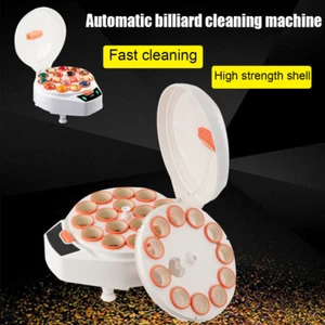 Automatischer Billard Ball Waschreiniger 16 Kugeln Reinigung Poliermaschine USA - Bild 1 von 12