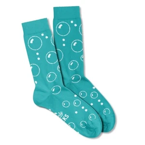 Women’s Socks Bubbles Pattern Design Funny Cotton Ankle Gift Socks Size 4-7 - Picture 1 of 5