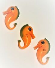 3er Wassersäulenzubehör Seepferdchen orange Set Dekoartikel #8