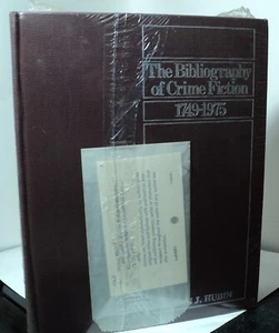 The Bibliography of Crime Fiction 1749-1975 by Allen J Hubin - 1979 - Picture 1 of 1