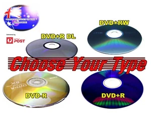 From OZ Quality 1PC Blank CD DVD Disc R RW DL 4X 8X 120MIN 8 GB 4.7GB Pick Type - Bild 1 von 19
