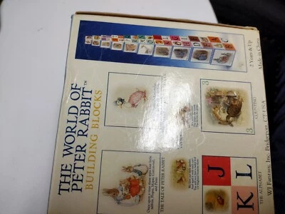 Beatrix Potter The World of Peter Rabbit Building Blocks 2yrs+ Learning Toy - Image 1 of 4