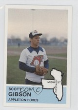 1982 Fritsch Midwest League Stars of Tomorrow Scott Gibson #168