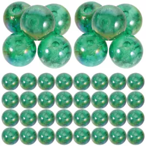 50 Pcs Bead Rocks Fish Tank Stone Bin for Decor Splatter - Picture 1 of 12