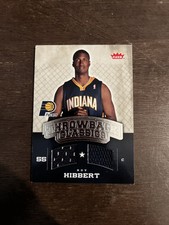 2008-09 Fleer Throwback Classics Memorabilia Roy Hibbert #NBA-RH Rookie RC