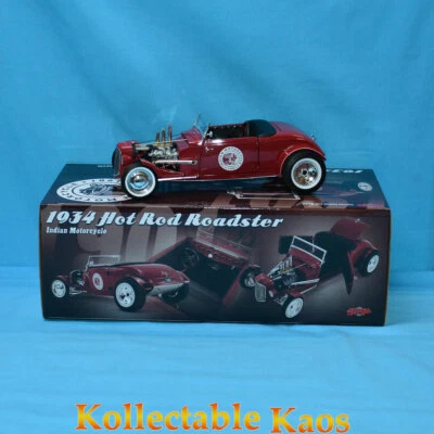 1:18 GMP - 1934 Hot Rod Roadster Indian Motorcycle Since 1901 - Image 1 of 3