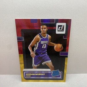 2022-23 Donruss Keegan Murray Rookie RC Red & Gold Laser Holo Kings Rare!