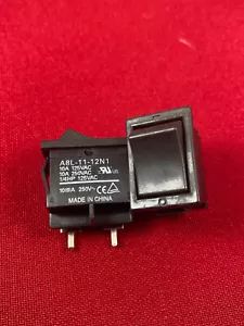 2pc OMRON ELECTRONIC COMPONENTS A8L-21-12N1 Rocker Switch SPST ON-OFF 10A 125VAC - Picture 1 of 4