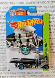 2015 HOT WHEELS WALMART ZAMAC FAST-BED HAULER / ROLL-OFF PIANALE RIMORCHIO, #224 - Foto 1 di 10
