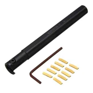 MGIVR2016-2 CNC Indexable Cut-Off Grooving Tool Holder + 10PCS MGMN200 Inserts - Picture 1 of 5