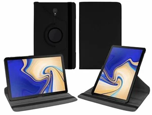 Lederhülle für Samsung Tab A 10.5 SM-T590/T595 - 360 drehbare Ständerabdeckung - Bild 1 von 43
