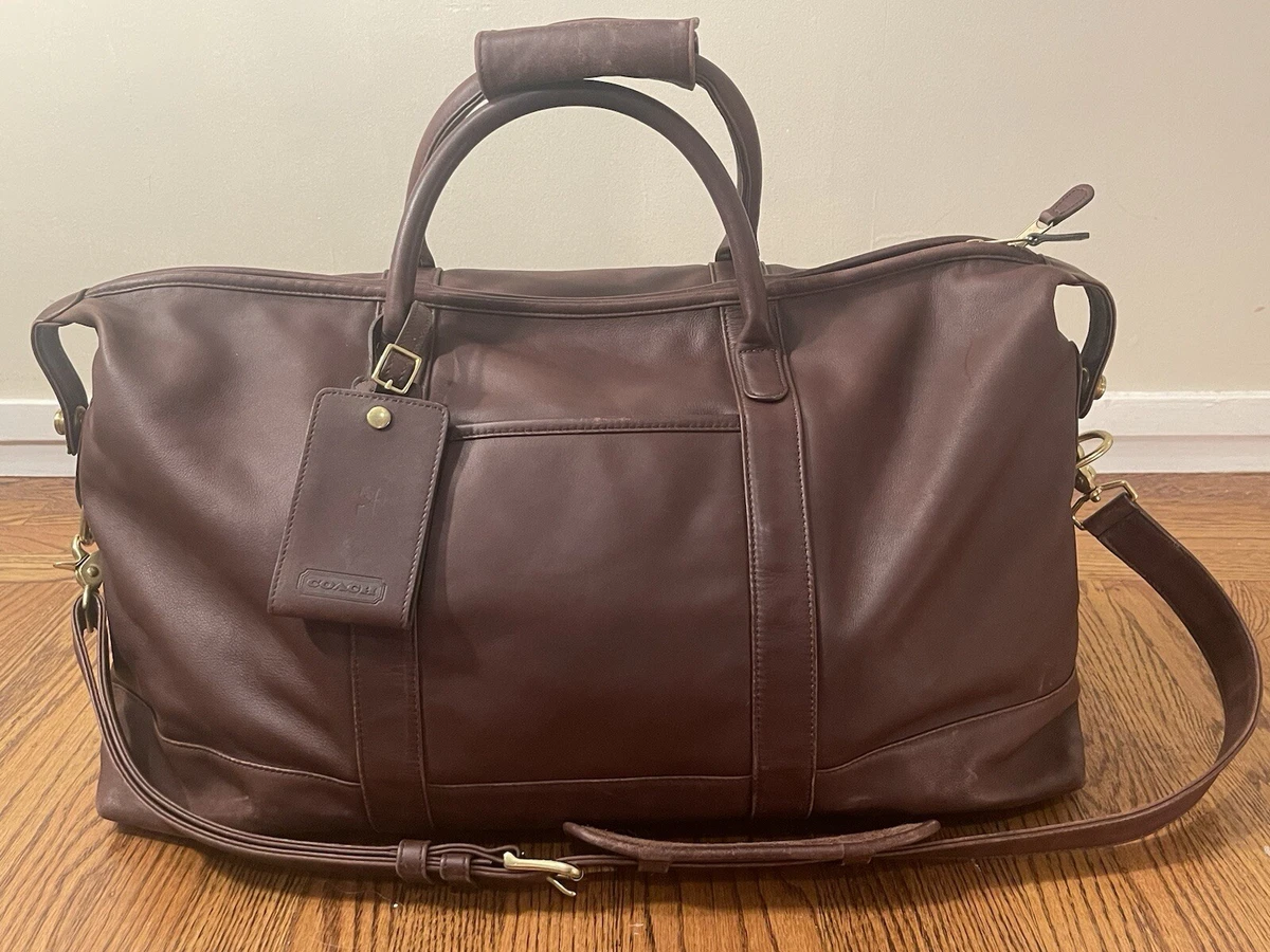 Coach Brown Duffle Bags for Men for sale | eBay