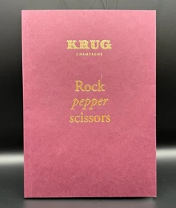 Krug Champagne Single Ingredient Book Rock, Pepper, Scissors-2019- Krug X Pepper - Foto 1 di 9