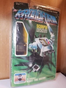 Kronoform Scorpia Watch Complete In Box W Papers Transformers G1 Figure Takara - Picture 1 of 11