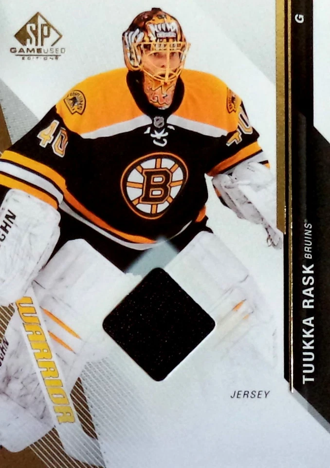 TUUKKA RASK 2014-15 SP GAME USED EDITION GAME WORN JERSEY - Image 1 of 1