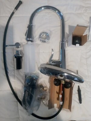 Pfister 529 Ashfield 1-Handle Pull Down Kitchen Faucet Prof Grade Chrome - Image 1 of 4