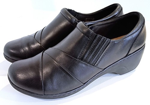 Clarks Collection Mocassino donna Channing Essa Clogs in pelle nera 9 40