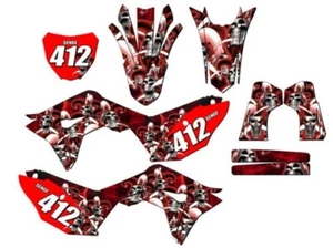 2019-2020 CRF 450 R JESTER Red Senge Graphics Kit Compatible with Honda - Picture 1 of 10