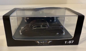1:87 Neo Scale Models - 1957 - Jaguar MK VII Black NEO87205 - Picture 1 of 5
