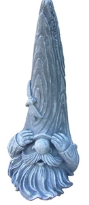 Latex peeking gnome mold plaster concrete casting elf rubber  mould  9"H x 5"W - Picture 1 of 11