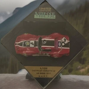 Vitesse Rare LE 1968 Corvette C3 Diecast Model Le Mans Race Car # 4 Red 1:43 - Picture 1 of 7