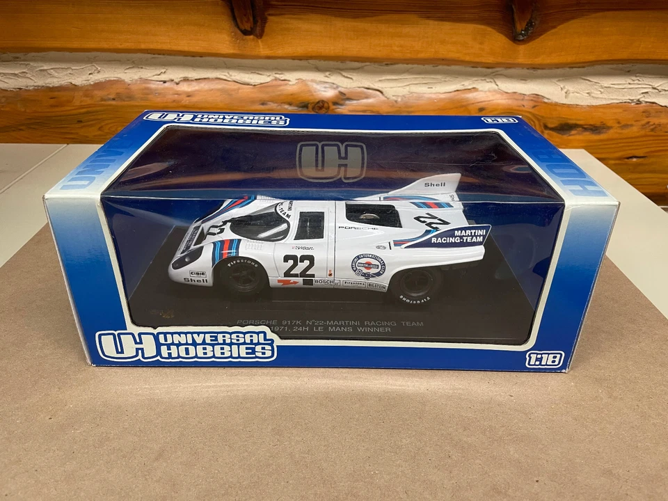 1/18 Porsche 917K #22, 1971 победитель Ле-Мана, Universal Hobbies #3901 - Изображение 1 из 1