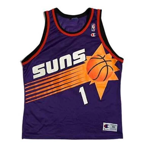 Anfernee Penny Hardaway Phoenix Suns Vintage Champion NBA Jersey Size 48 - Picture 1 of 7