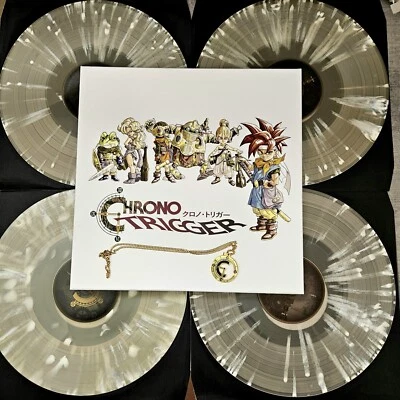 Chrono Trigger 4LP Vinyl Box Set Video Game Music Soundtrack  Foto 1 de 4