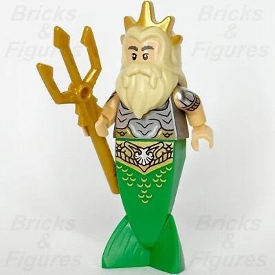 LEGO® Disney King Triton Minifigure The Little Mermaid 43225 dp111 Minifig - Image 1 of 3