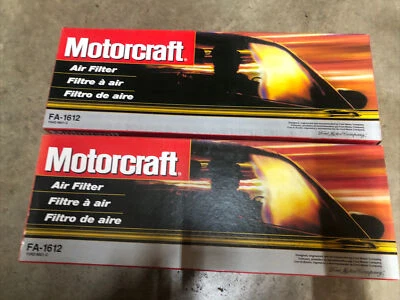 (2) FILTRO DE AIRE MOTORCRAFT FA-1612 PARA FORD CONTOUR & MYSTIQUE 99-02 COUGAR 95-00 Foto 1 de 4