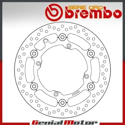 Brake Disc Floating Brembo Serie Oro Front Husqvarna Te 570 2001 > 2004 - Image 1 of 2