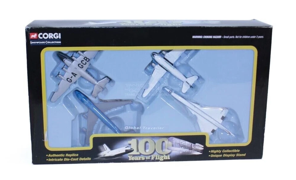 CORGI 100 Years Of Flight Global Traveller Showcase Collection  CSCA13004 - Image 1 of 1