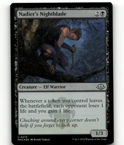 FOLIE - MTG Nadier's Nightblade #275 - Modern Horizons 3 - Bild 1 von 1