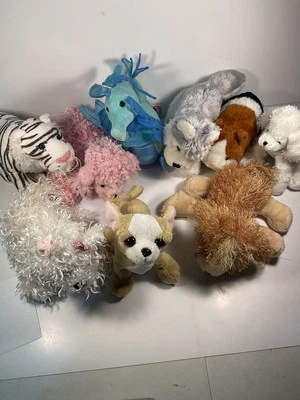 Webkinz Dog Lot Of 9,No Codes Plush Only Some Rare! GANZ LOOK! No Repeats,Tiger, - Image 1 of 4