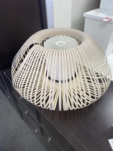 John Lewis Harmony X Large Natural Ribbon Ceiling Light Shade Focal Statement - Picture 1 of 3