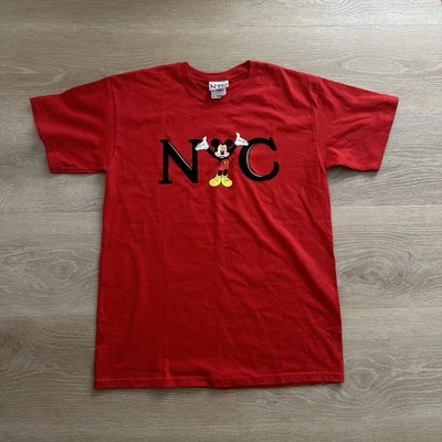 Camiseta NYC New York City World Of Disney Mickey Mouse Juvenil M 4 Niños Niñas Foto 1 de 4