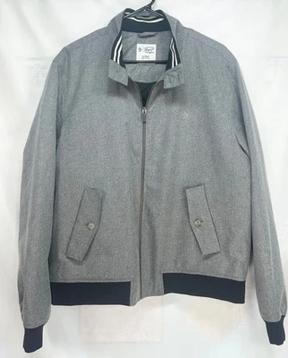 Penguin Insulated Full Zip Logo Winter Coat Gray Mens XL - Image 1 of 4