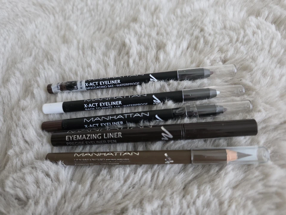 Juego de 5 delineadores de ojos marca alemana Manhattan Foto 1 de 4