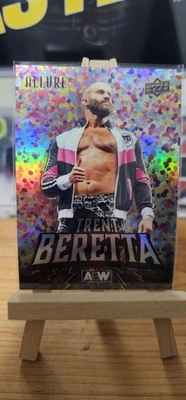 2024 Upper Deck Allure AEW All Elite Trent Beretta #86 Glitter Bomb Parallel SP - Image 1 of 2